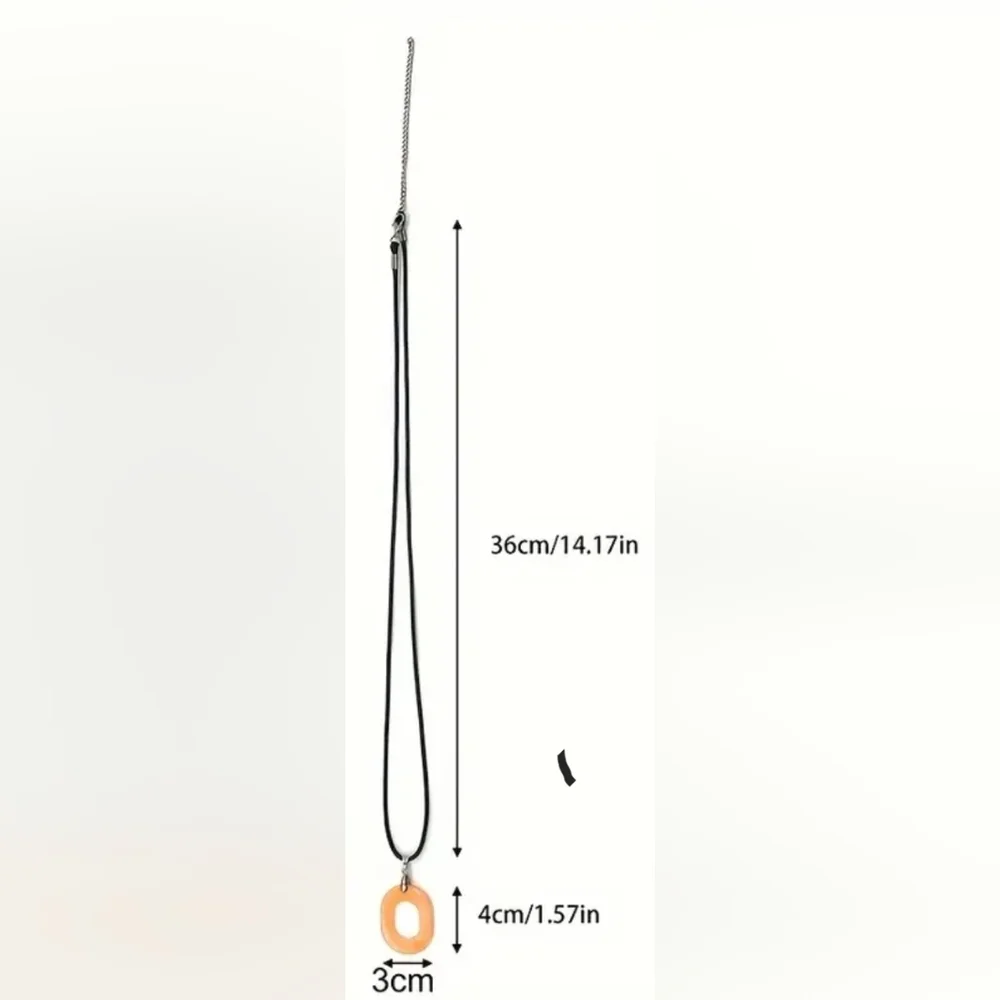 Eyeglass Necklace Chain Holder Acrylic Light Grey Trt
